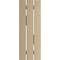 Ekena Millwork Rustic Three Board Spaced Board-n-Batten Riverwood Faux Wood Shutters w/Z-Board, 17 1/2W x 38H, PR SHUBSZ17X38RWPR - alternate 5